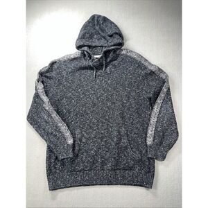 Commerce Men's XL Pull Over Hooded Sweater Grunge XL